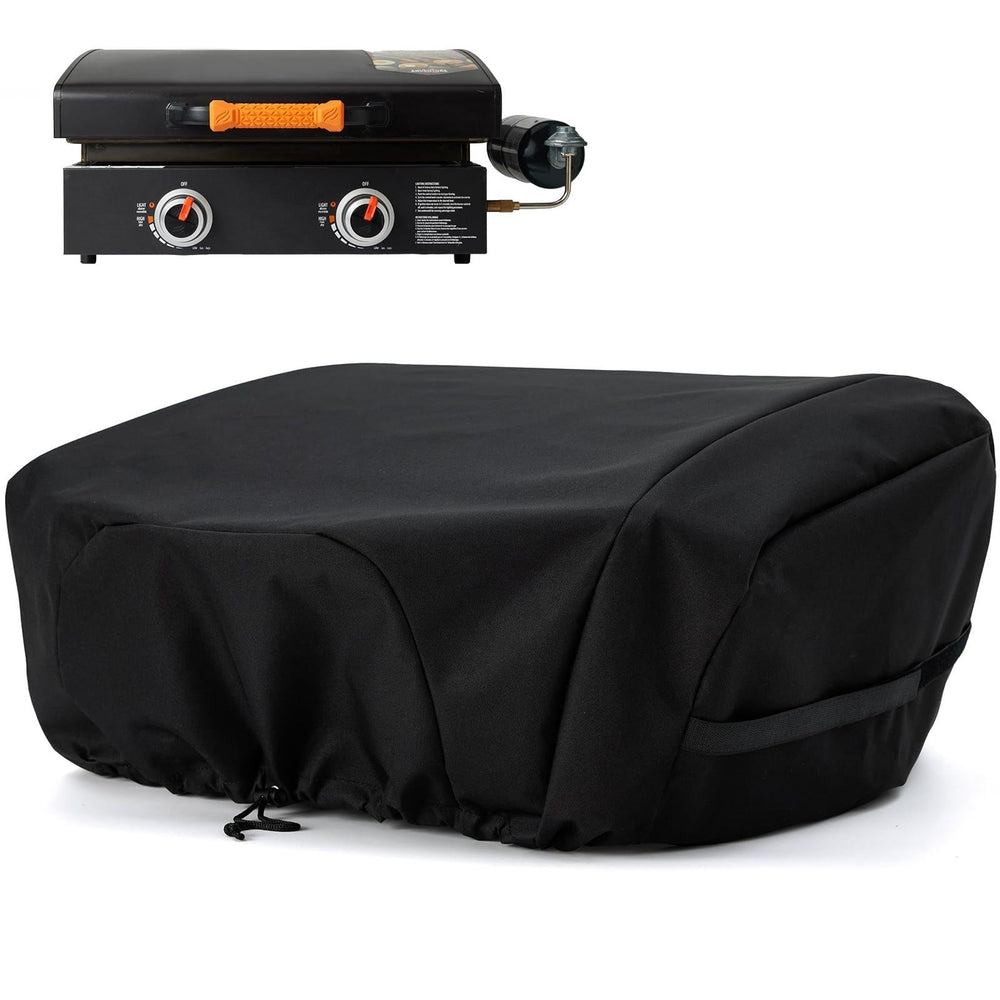 NOELIFE front view cover on Blackstone 22 protects grill from weather