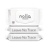 Nolla front packaging three-pack showing count and unscented formula benefit