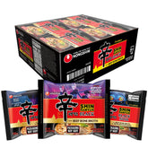 Nongshim Shin Ramyun Black front packaging showing bold branding and product benefits