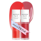 NOONI front view of Appleberrry and Appleplum duo showing compact packaging and convenience