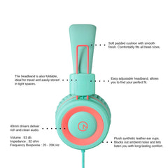 noot products K11 close-up of padded ear cushion for comfortable wear