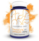 Nootropics Depot PrimaVie front packaging showing bottle and 90-count label for clear identification and trust