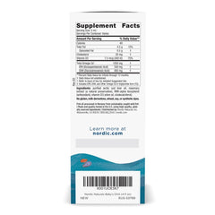 Nordic Naturals Baby’s DHA dropper demonstrating easy, accurate dosing