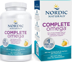 Nordic Naturals front packaging showing bottle and branding for easy identification and trust