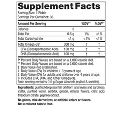 Nordic Naturals foil packets opened for on-the-go freshness and portioning
