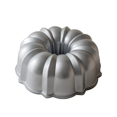 Nordic Ware front view of Bundt pan showing shape and reliable performance