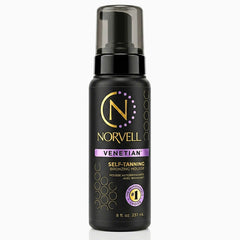 Norvell Venetian mousse front packaging showing product and benefits