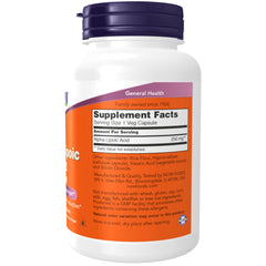 NOW Foods open bottle with vegetarian capsules ready to use for daily convenience