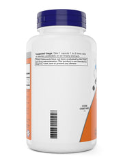 label close-up highlighting NOW Foods inositol and ingredient details