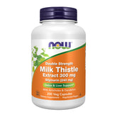 NOW front packaging showing 200 veg capsules and double strength benefits