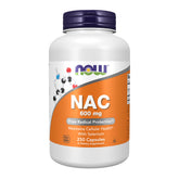 NOW front bottle view showing supplement label and benefits