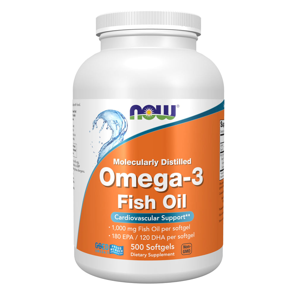 NOW front packaging showing bottle and supplement name for clear product identification