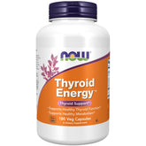 NOW Thyroid Energy front packaging showing product name and benefits