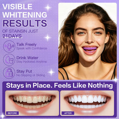 NQO strip texture highlighting violet pigment that neutralizes yellows