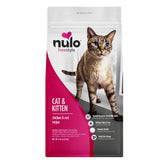 Nulo FreeStyle front of bag showing chicken and cod benefits