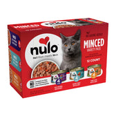Nulo front label of variety pack showing key benefits