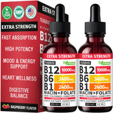 NUSAVA front packaging showing both raspberry bottles and product benefits