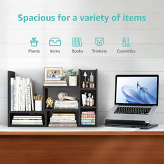 nutikas top shelf detail displaying neat placement of phone and decor