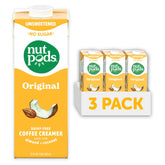 nutpods 32oz front package showing brand and unsweetened benefit