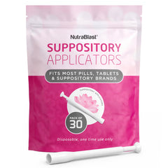 NutraBlast front packaging showing 30 applicators and convenience