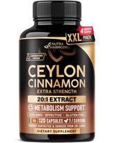 NUTRAHARMONY front packaging showing full bottle and branding benefit clarity