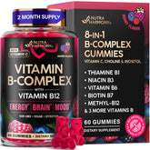 NUTRAHARMONY bottle front showing gummy supplement and clear labeling for convenient use