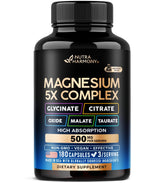 NUTRAHARMONY front packaging showing full-spectrum magnesium benefits