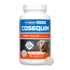 Nutramax Cosequin front packaging showing product and benefit for joint support