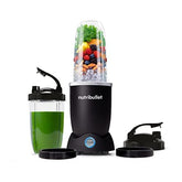 nutribullet Pro+ front view in matte black showing compact design and countertop appeal