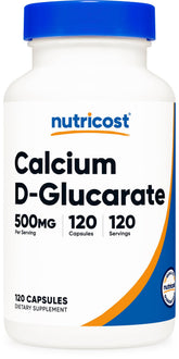 Nutricost front bottle view showing product name and capsule count for clear identification and trust