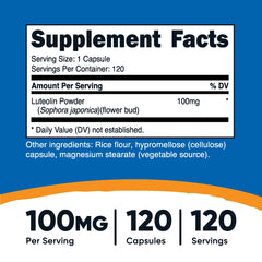 Nutricost single vegetarian capsule close-up showing texture and size