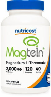 Nutricost front packaging showing product name and capsule count, clear benefit labeling
