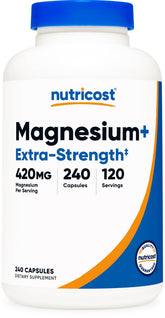 Nutricost bottle front label showing product name and benefits