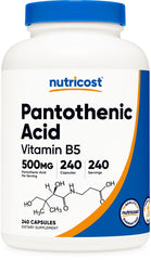 Nutricost front packaging showing label, high-potency and clear details