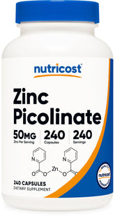 Nutricost front packaging showing bottle and label for clear identification