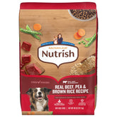 Nutrish 40 lb bag front view showing packaging and product identity