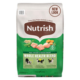 Nutrish front of bag showing product branding and benefits