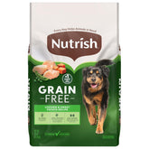 Nutrish front of bag showing brand and recipe benefits