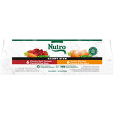 Nutro front packaging showing variety pack and real meat focus