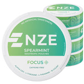 NZE spearmint front can showing label and product name with clean design benefit