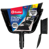 O-Cedar full kit front view showing broom dustpan detail brush, efficient cleanup