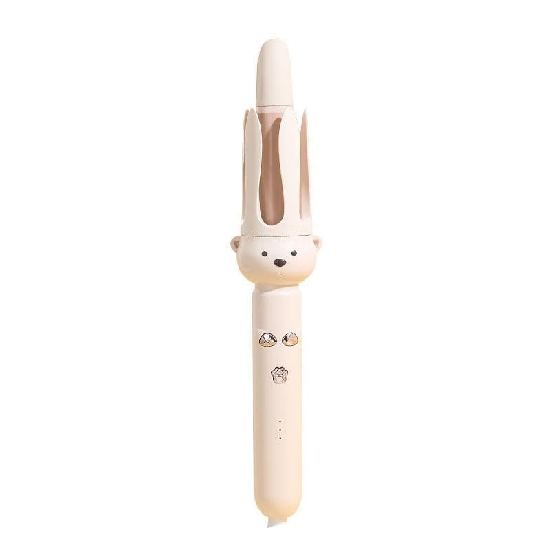 O-CONN PretiHom front view showing compact curler and ergonomic handle for quick styling