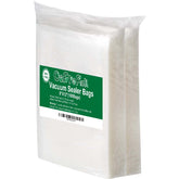 O2frepak front packaging showing 100 quart vacuum sealer bags for easy storage