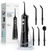 OasiSmile front view showing ergonomic handle and control buttons for easy use
