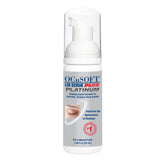 OCuSOFT front pump bottle showing label and compact size for convenient cleansing