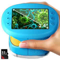 Odatay front view handheld microscope showing compact design and easy grip