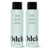 Odele front packaging showing shampoo and conditioner for easy identification and trust
