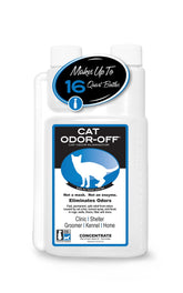 Odorcide front label 16 oz bottle showing professional pet odor remover benefit