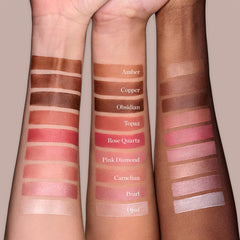 Ogee face stick blended on skin showing smooth coverage and refined pores