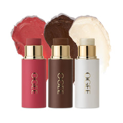 Ogee trio front packaging showing three sticks, convenient travel-ready kit